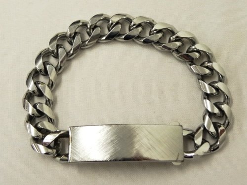 IDプレート チェーンブレスレット シルバー (VINTAGE) 「Accessorie」 入荷しました。