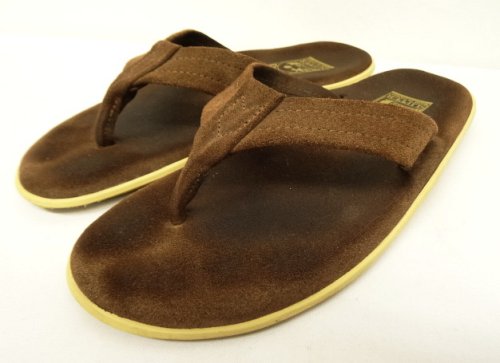 ISLAND SLIPPER レザー トングサンダル BROWN ハワイ製 (USED) 「Shoes」 入荷しました。