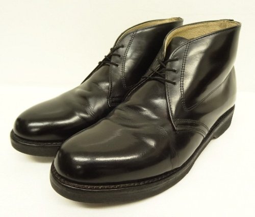 80〜90'S WEINBRENNER レザー ポストマン チャッカブーツ ブラック USA製 (VINTAGE) 「Shoes」入荷しました。