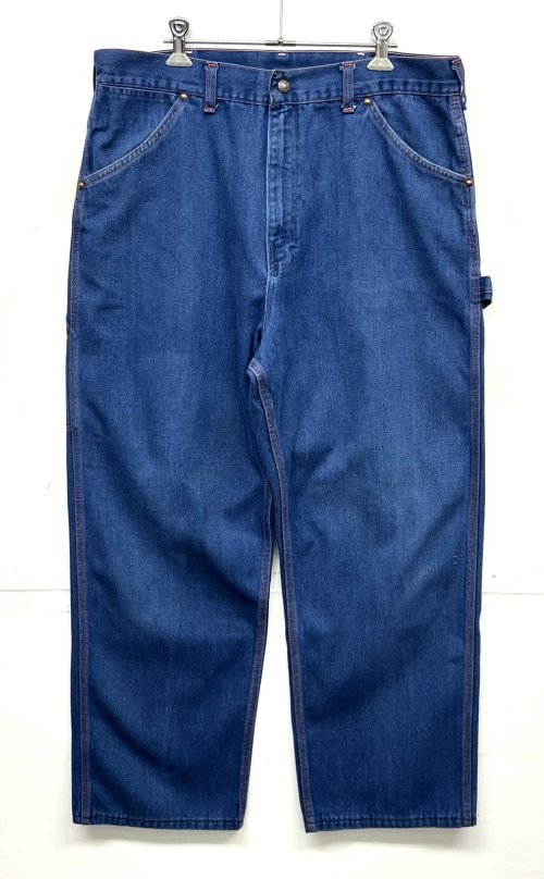 80'S BIG MAC トップスナップボタン デニム ペインターパンツ W36L31 インディゴ USA製 (VINTAGE) 「Bottoms」入荷しました。