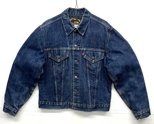70'S LEVIS 70505 "TROY BLANKET" ブランケット付き デニムジャケット インディゴ USA製 (VINTAGE) 「Jacket」入荷しました。