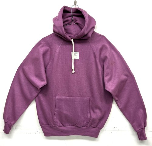 80'S UNKNOWN ラグランスリーブ スウェット パーカー パープル USA製 (DEADSTOCK) 「Parka」入荷しました。