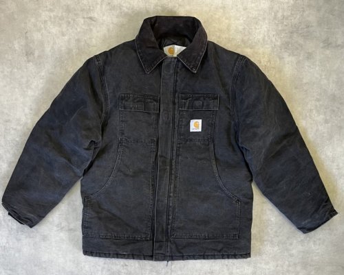 80'S CARHARTT "TRADITIONAL COAT" 裏地キルティング ダックジャケット ブラック USA製 (VINTAGE) 「Jacket」入荷しました。