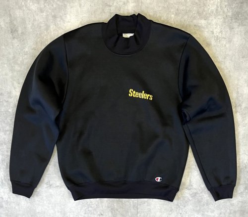 60'S CHAMPION プロダクツタグ モックネック スウェットシャツ ブラック USA製 (VINTAGE) 「Sweat Shirt」入荷しました。