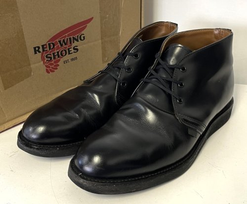 RED WING 9196 ポストマン チャッカブーツ ブラック USA製 (VINTAGE) 「Shoes」入荷しました。