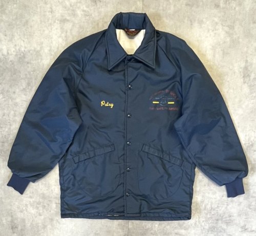 80'S PLA-JAC by DUNBROOKE 裏地付き コーチジャケット ネイビー USA製 (VINTAGE) 「Jacket」入荷しました。