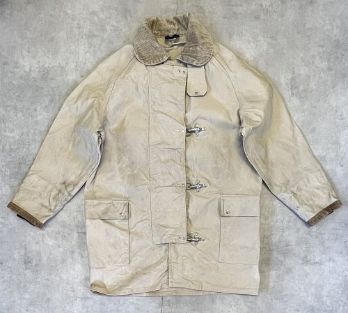 80'S E.A.FAY キャンバス ファイヤーマンコート ベージュ USA製 (VINTAGE) 「Jacket」入荷しました。