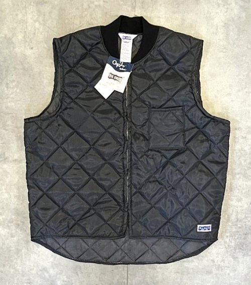 80'S BIG SMITH 三角タグ キルティングベスト ブラック USA製 (DEADSTOCK) 「No Sleeve」入荷しました。