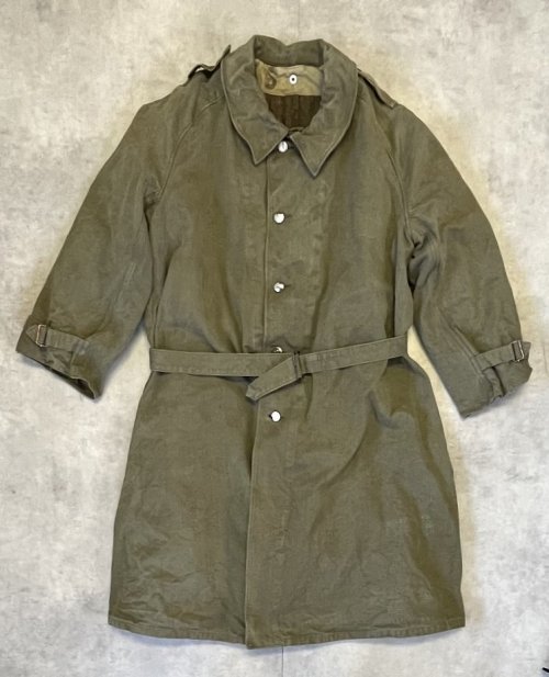 50'S フランス軍 ウールライナー付き モーターサイクルコート オリーブ (VINTAGE) 「Jacket」入荷しました。