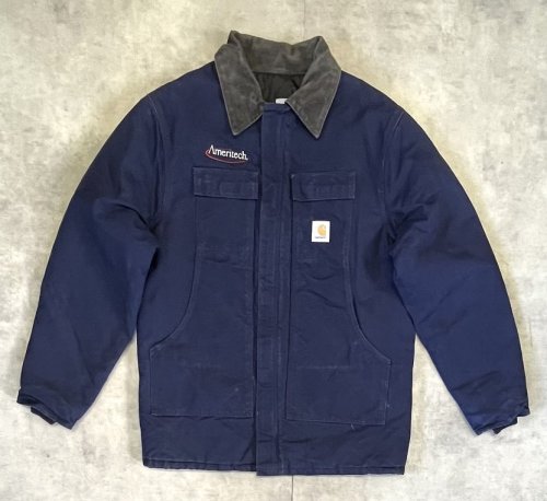 80'S CARHARTT "TRADITIONAL COAT" 裏地キルティング ダックジャケット ネイビー USA製 (VINTAGE) 「Jacket」入荷しました。