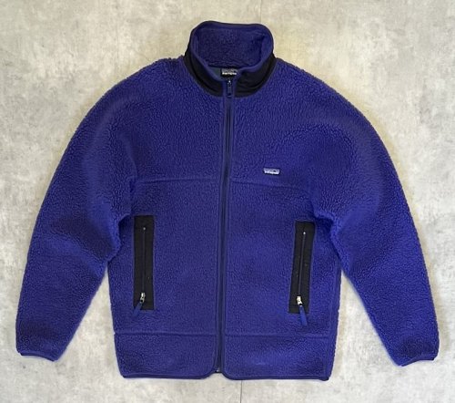 90'S PATAGONIA 初期レトロX 裏地P.E.F フリースジャケット パープルブルー USA製 (VINTAGE) 「Jacket」入荷しました。
