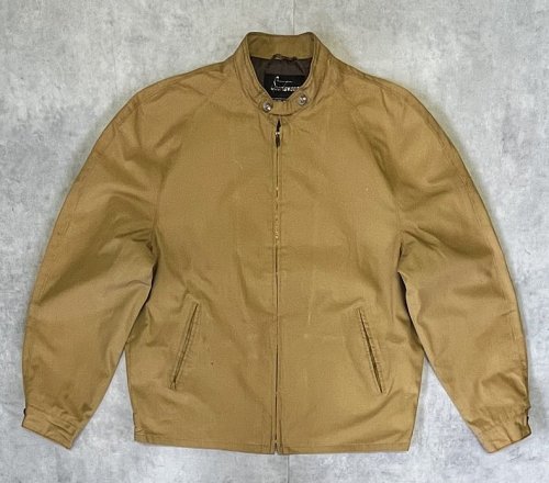 70'S SEARS チンスト付き スタンドカラー ドリズラージャケット TALONジップ ライトブラウン (VINTAGE) 「Jacket」入荷しました。