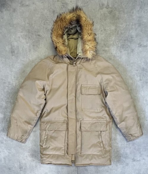 80'S SCHOTT NYC コヨーテファー付きフード ダウンジャケット ベージュ USA製 (VINTAGE) 「Jacket」入荷しました。