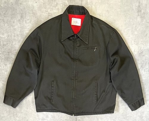 70'S BIG MAC 裏地ボア付き ワークジャケット ダークオリーブ TALONジップ (VINTAGE) 「Jacket」入荷しました。