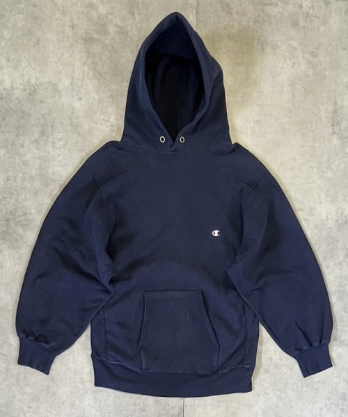 80'S CHAMPION トリコタグ リバースウィーブ パーカー ネイビー USA製 (VINTAGE) 「Parka」入荷しました。