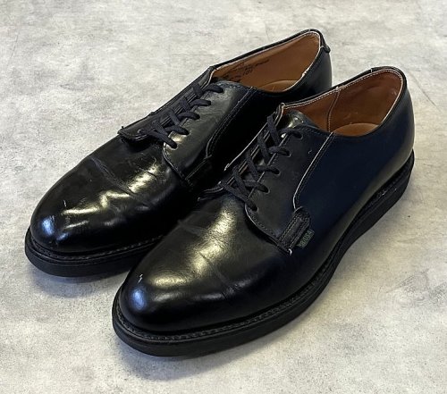 80'S RED WING 101 "プリント羽タグ" レザー ポストマンシューズ ブラック USA製 (VINTAGE) 「Shoes」入荷しました。