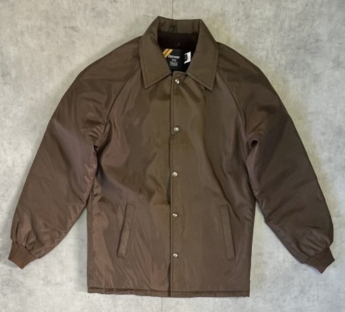 70'S SEARS 裏地ボア付き コーチジャケット ブラウン USA製 (DEADSTOCK) 「Jacket」入荷しました。