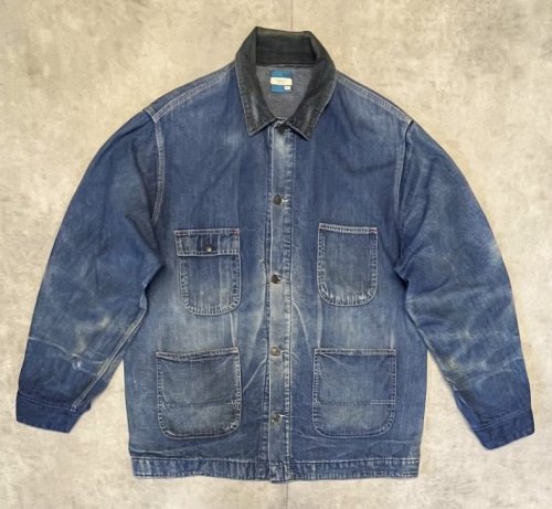 70'S SEARS デニム カバーオール インディゴ USA製 (VINTAGE) 「Jacket」入荷しました。