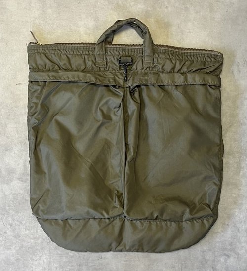 80'S アメリカ軍 USAF フライヤーズ ヘルメットバッグ SERVALブラスジップ (VINTAGE) 「Bag」入荷しました。