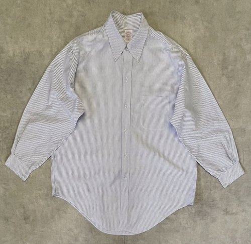 70'S BROOKS BROTHERS "MAKERS" 6ボタン オックスフォード BDシャツ ストライプ USA製 (VINTAGE) 「L/S Shirt」入荷しました。