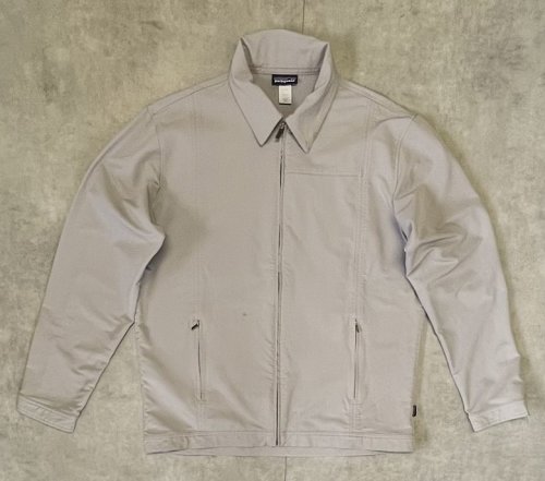 00'S PATAGONIA "DISPATCH JACKET" ソフトシェル ドリズラージャケット ライトグレー (VINTAGE) 「Jacket」入荷しました。