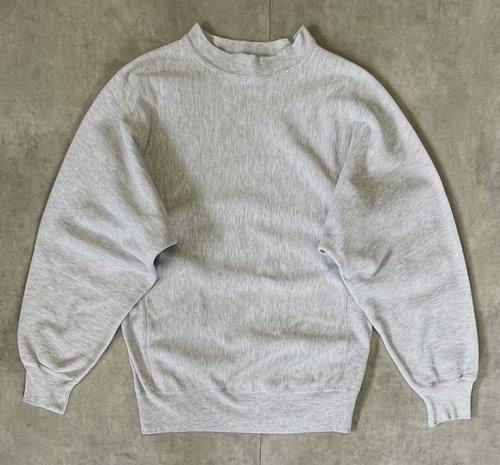 80'S CHAMPION x LANDS' END 三角タグ 目無し リバースウィーブ 無地 ヘザーグレー USA製 (VINTAGE) 「Sweat Shirt」入荷しました。