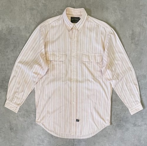 90'S RALPH LAUREN "POLO COUNTRY" ポプリンシャツ ストライプ (VINTAGE) 「L/S Shirt」入荷しました。