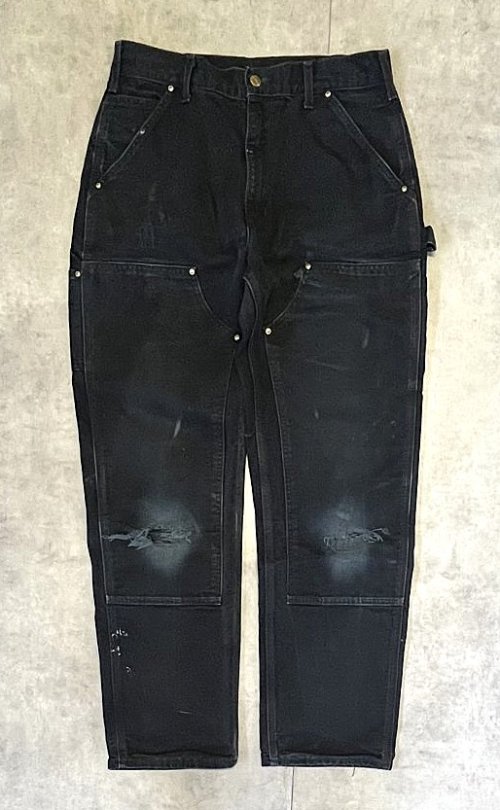 CARHARTT ダブルニー ダック ペインターパンツ ブラック W32L32 USA製 (VINTAGE) 「Bottoms」入荷しました。