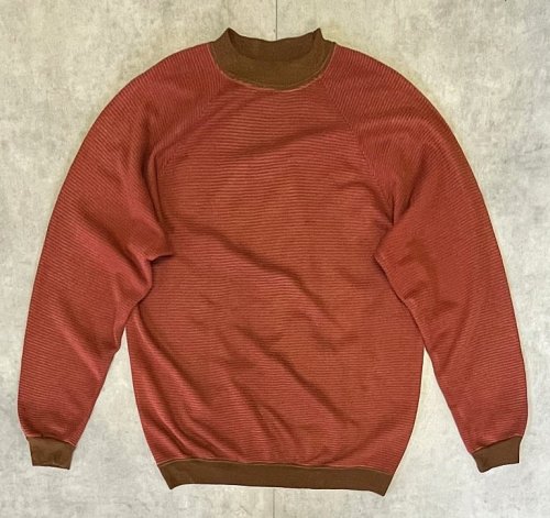 70'S SPORTSWEAR ラグランスリーブ スウェットシャツ ボーダー柄 (VINTAGE) 「Sweat Shirt」入荷しました。