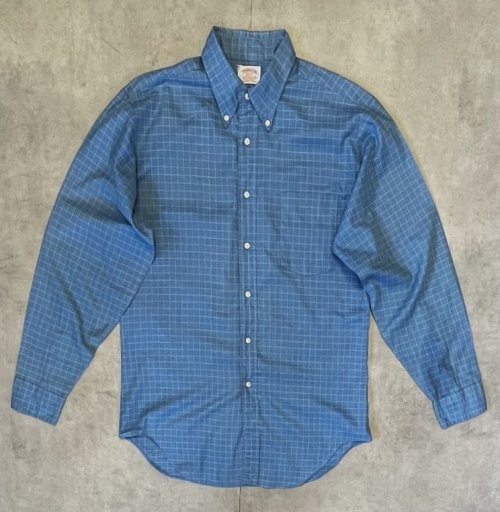 70'S McGREGOR "SCOTSET" コットン/ポリ BDシャツ グラフチェック (VINTAGE) 「L/S Shirt」入荷しました。