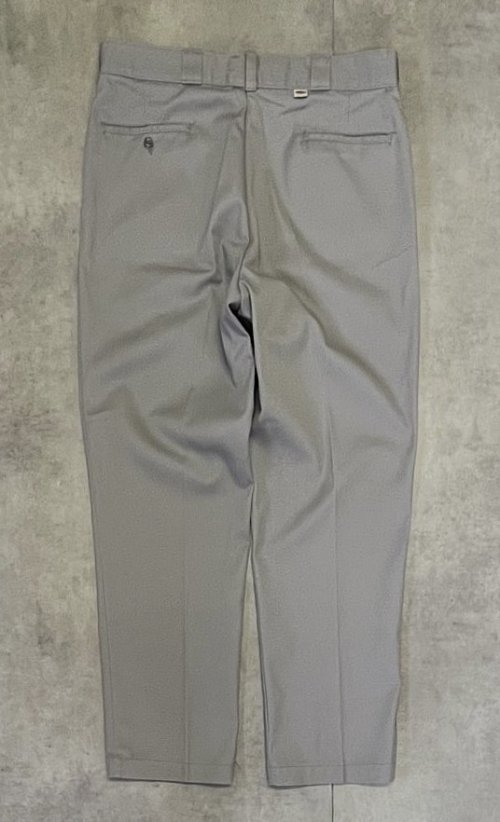 80'S DICKIES 874 チビタグ ワークパンツ グレー W38L32 TALONジップ USA製 (VINTAGE) 「Bottoms」入荷しました。
