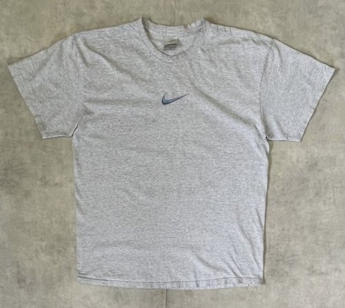 00'S NIKE センターロゴ 半袖 Tシャツ グレー (VINTAGE) 「T-Shirt」入荷しました。