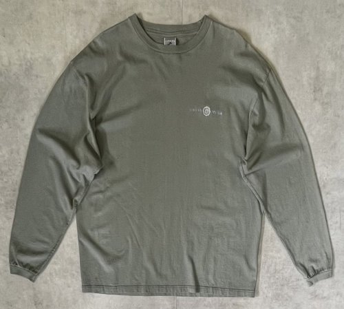 00'S PATAGONIA x LOTUS DESIGNS "BENEFICIAL T'S" 両面ロゴ刺繍 長袖 Tシャツ オリーブ (VINTAGE) 「T-Shirt」入荷しました。