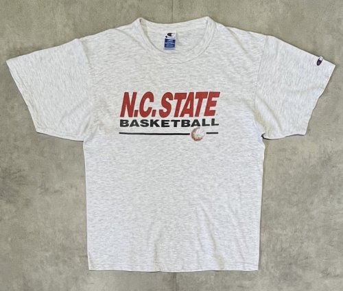 90'S CHAMPION 青タグ シングルステッチ 半袖 Tシャツ アッシュグレー USA製 (VINTAGE) 「T-Shirt」入荷しました。