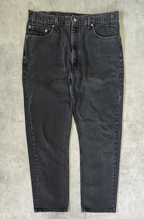00'S LEVIS 505 デニム ブラック USA製 W38L30 (VINTAGE) 「Bottoms」入荷しました。