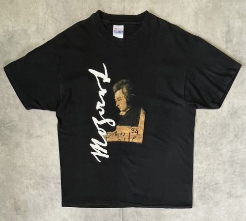 90'S MOZART シングルステッチ 両面プリント 半袖 Tシャツ ブラック USA製 (VINTAGE) 「T-Shirt」入荷しました。