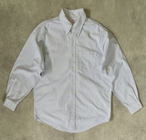 90'S BROOKS BROTHERS オックスフォード BDシャツ ストライプ USA製 (VINTAGE) 「L/S Shirt」入荷しました。