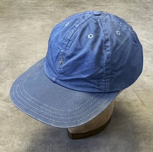 90'S RALPH LAUREN ロゴ刺繍 ベースボールキャップ ブルー USA製 (VINTAGE) 「Cap」入荷しました。