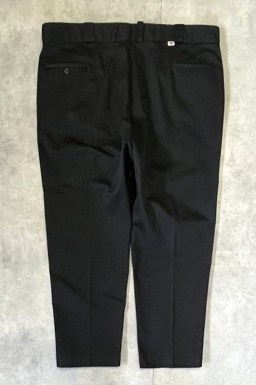 80'S DICKIES 874 チビタグ ワークパンツ ブラック W42L29 TALONジップ USA製 (VINTAGE)「Bottoms」入荷しました。