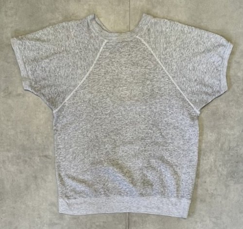60〜70'S UNKNOWN ラグランスリーブ 半袖 スウェットシャツ ヘザーグレー (VINTAGE) 「Sweat Shirt」入荷しました。