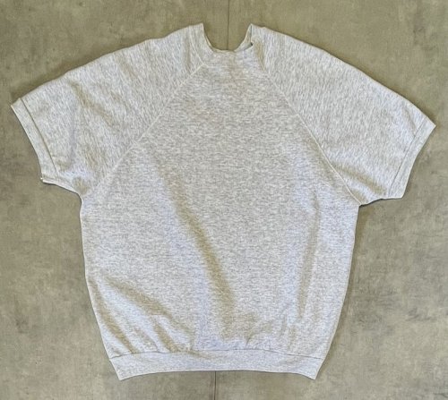 90'S ULTRA FLEECE 220 by TULTEX ラグランスリーブ 半袖 スウェットシャツ ヘザーグレー (VINTAGE) 「Sweat Shirt」入荷しました。