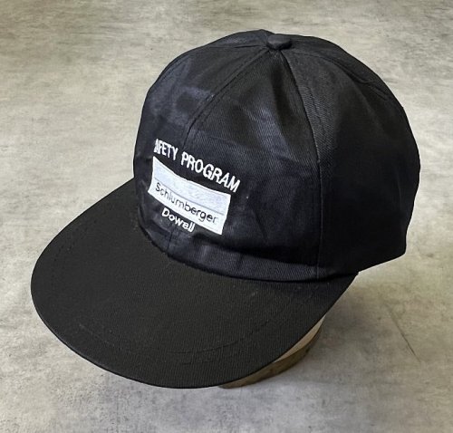 SCHLUMBERGER 6パネル ベースボールキャップ ブラック (USED) 「Cap」入荷しました。