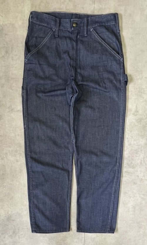 70'S SEARS バットダイデニム ペインターパンツ SCOVILLジップ インディゴ (VINTAGE)「Bottoms」入荷しました。