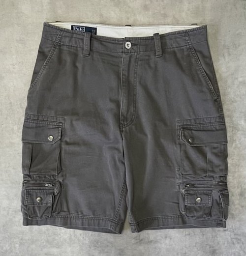 90'S RALPH LAUREN カーゴショーツ ダークグレー (VINTAGE)「Shorts」入荷しました。