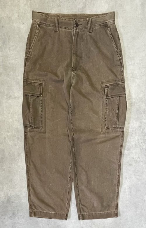 90'S RALPH LAUREN "POLO SPORT" ヘリンボーンツイル カーゴパンツ カーキ (VINTAGE)「Bottoms」入荷しました。