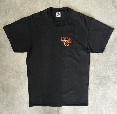 80'S アメリカ軍 USMC シングルステッチ 半袖 Tシャツ ブラック USA製 (VINTAGE)「T-Shirt」入荷しました。
