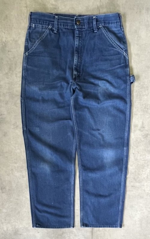 80'S SEARS トップスナップボタン ペインターパンツ インディゴ USA製 (VINTAGE)「Bottoms」入荷しました。