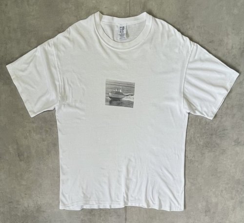 90'S GAP シングルステッチ 半袖 フォトTシャツ ホワイト USA製 (VINTAGE)「T-Shirt」入荷しました。