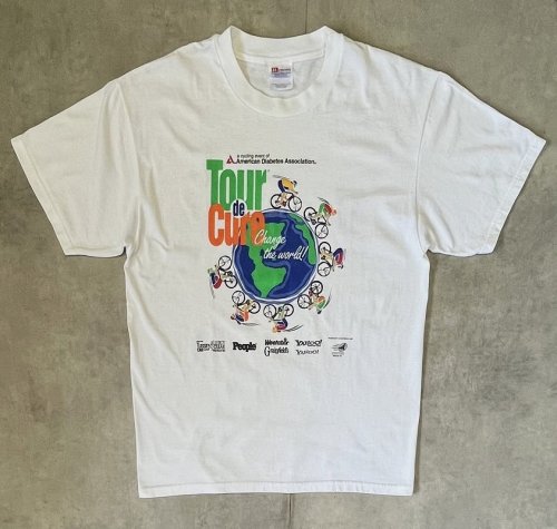 90'S TOUR DE CURE 両面プリント 半袖 Tシャツ ホワイト (VINTAGE)「T-Shirt」入荷しました。