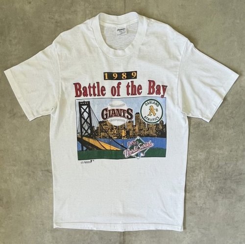 80'S BATTLE OF THE BAY 1989 シングルステッチ 半袖 Tシャツ ホワイト USA製 (VINTAGE)「T-Shirt」入荷しました。